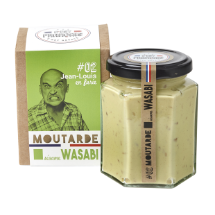 French Mustard with Sesame and Wasabi - 180g