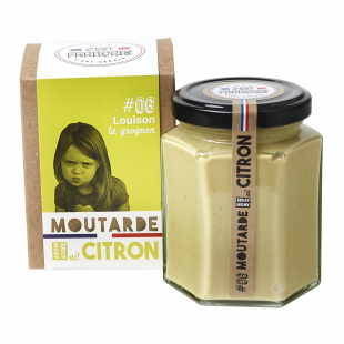 French Mustard with Garlic and Lemon 