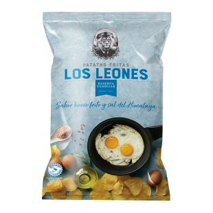 Potato chips with fried egg 120g