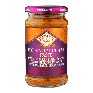 Patak´s extra scharf Curry Paste 283g 