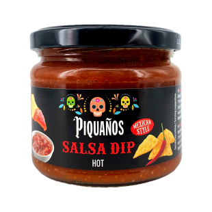 Piquaños Salsa Dip hot 280ml 