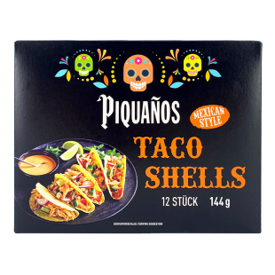 Piquaños Taco Shells - 12 pieces