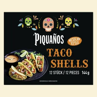 Piquaños Taco Schalen 12 Stück