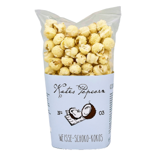 Kates Popcorn Weiße Schokolade & Kokos