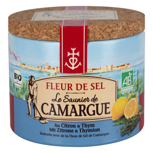 Fleur de sel mit Zitrone & Thymian