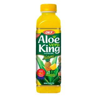 Aloe Vera-Getränk mit Ananas