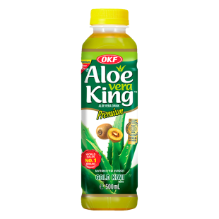 Aloe Vera-Getränk mit Kiwi