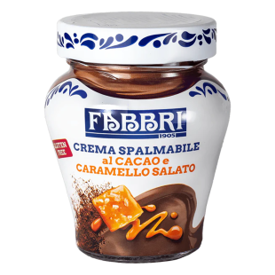 Chocolate Cream with salted caramel