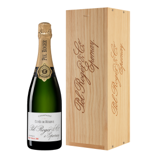 Pol Roger Champagne Vintage Vinotheque 2000 in Holzkiste
