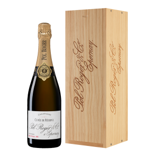 Pol Roger Champagne Rosé Vinotheque 1999 in Holzkiste
