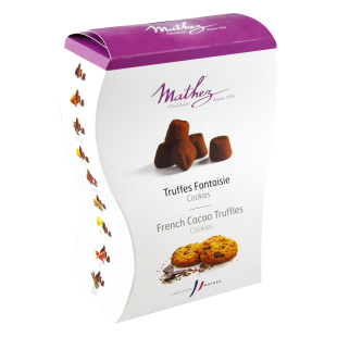 Chocolate Truffles with Cookies