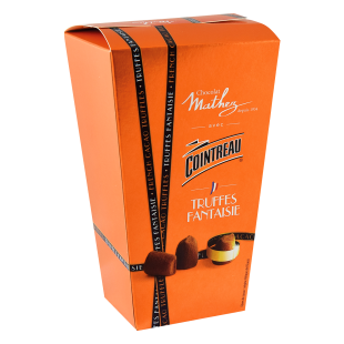 Schokoladentrüffel mit Cointreau