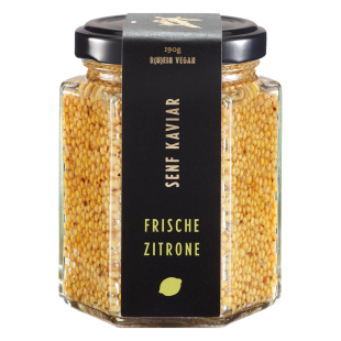 Mustard Caviar - fresh Lemon