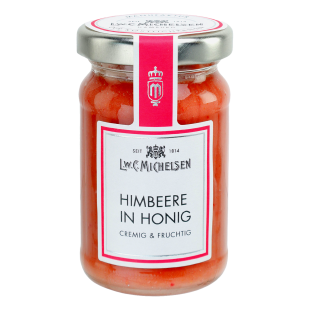 Raspberry in honey