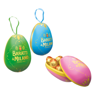 Mini Egg Tin with Chocolate Eggs