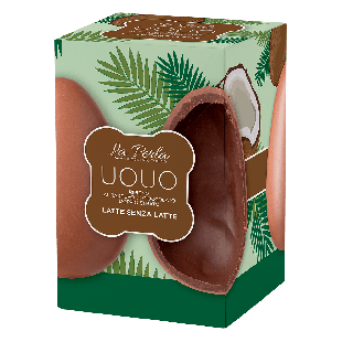 Vegan Chocolate Egg with Coconut