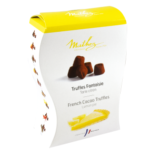 Chocolate Truffles with lemon