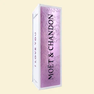 Moët & Chandon Brut Impérial Rosé "I Love You" in Metal Geschenkbox