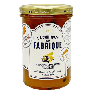 Fruit Spread with Pineapple, Passion Fruit and Vanilla