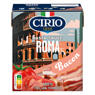 Pasta Sugo Roma with Bacon