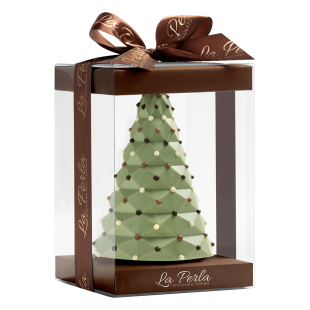 White Chocolate Tree with salted Pistachios