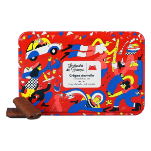 Crêpe dentelle with Milk Chocolate