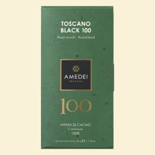 "Toscano Black" – Zartbitterschokolade 100%