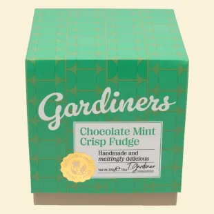 Artisan Chocolate Mint Crisp Fudge 