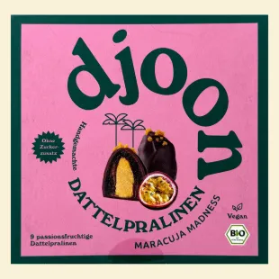 Bio-Dattelpralinen Maracuja