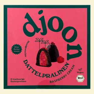 Bio-Dattelpralinen Himbeere