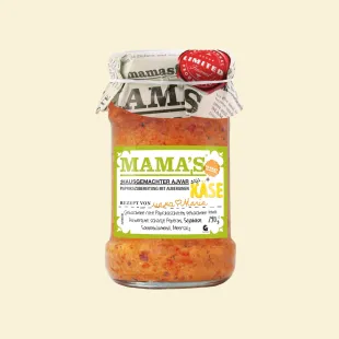Ajvar mit veganem Käse - pikant
