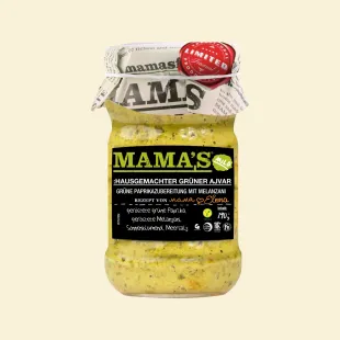 Grüner Ajvar - mild