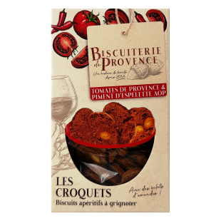 Aperitif Biscuits with Tomatoes and Piment d'Espelette 