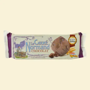 Butter biscuits with dark chocolate