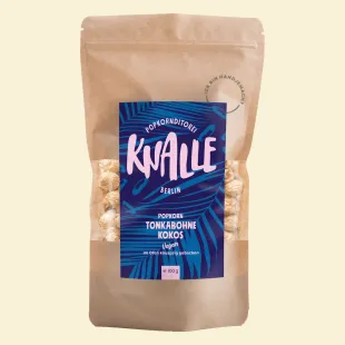 Tonkabohne Kokos Popcorn