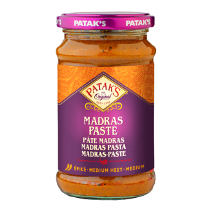 Patak´s Madras Paste mittelscharf 283g 